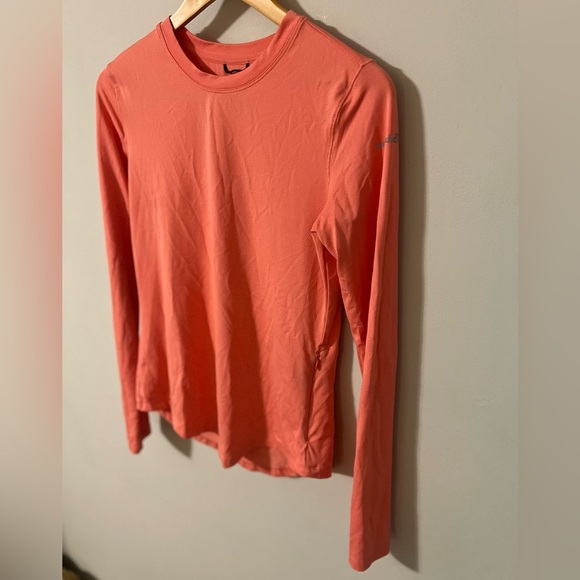 Avalanche Sunrise UV Long Sleeve Tee Coral Medium - Picture 5 of 10